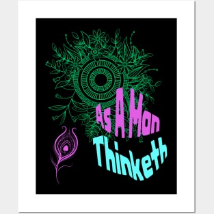 As A Man Thinketh Posters and Art